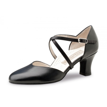 Layla Werner Kern - Chaussures de danse pour femmes en cuir noir