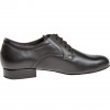 085 Diamant - Chaussures de danse pieds extra larges en cuir noir et talons de 2cm