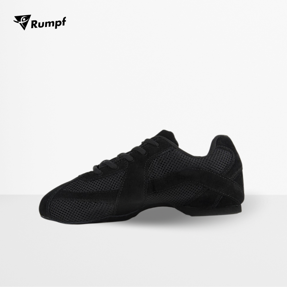 Ultra flexible dance sneaker full of suede leather