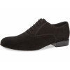 Chaussure de danse en nubuck noir pour homme, talon de 2 cm - Diamant