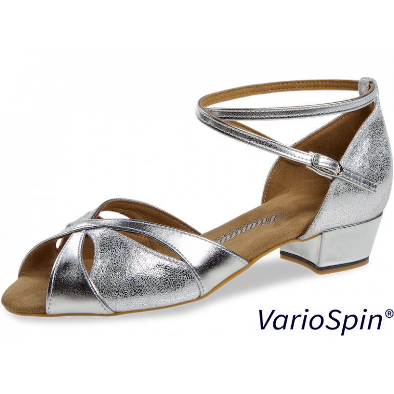 Chaussures de danse VarioSpin argentées - Diamant