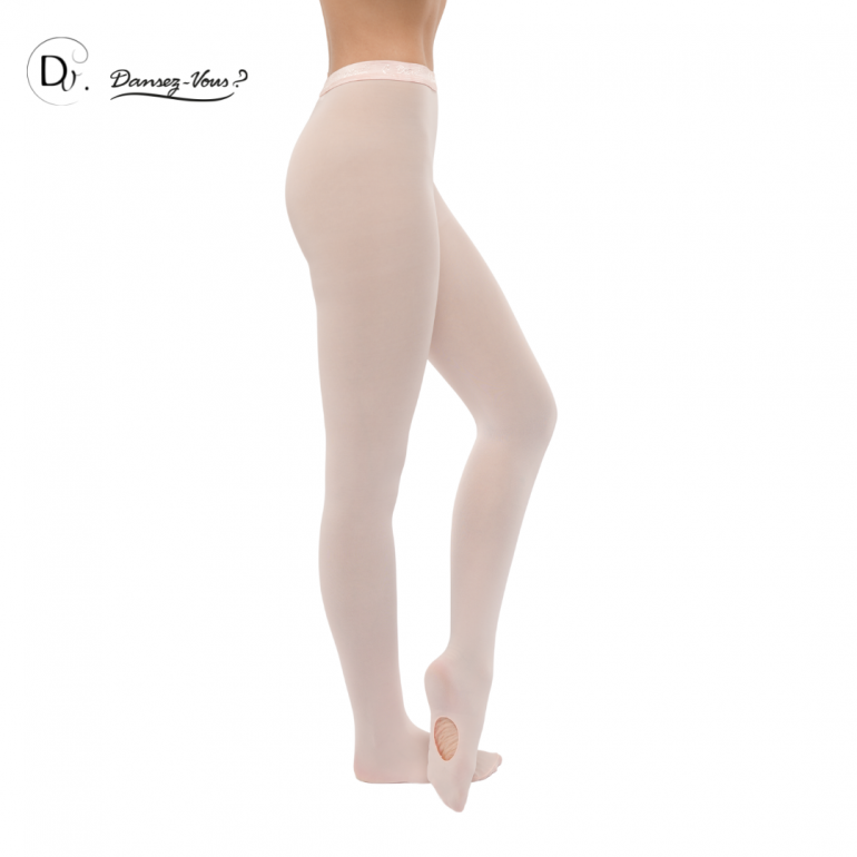 E101 - Collants de danse convertibles à ceinture élastique - Dansez-Vous