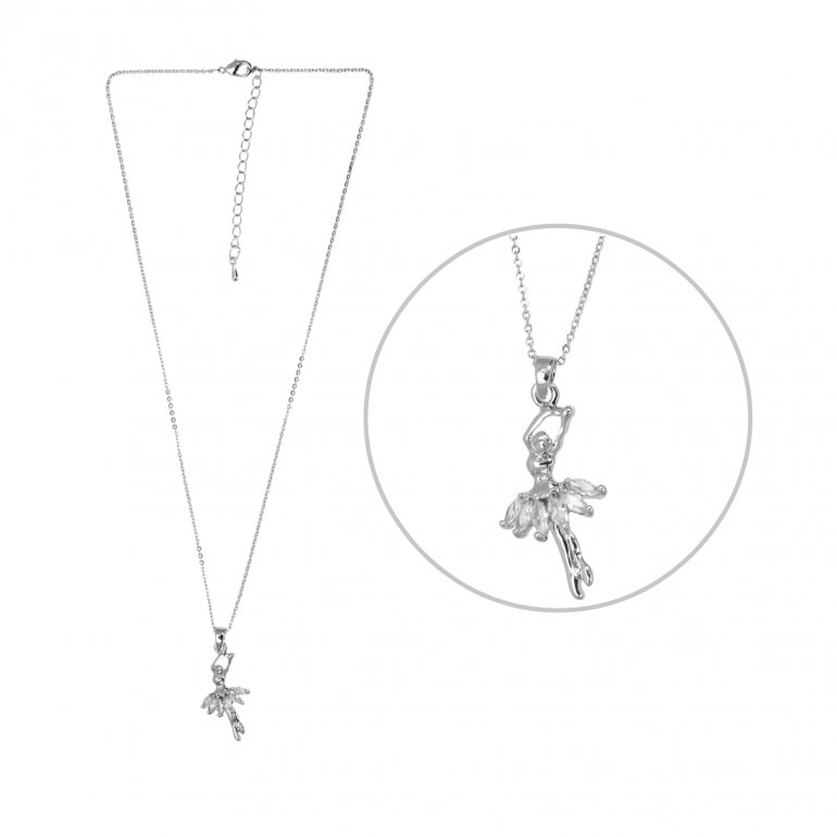 B32311 - collier avec pendentif ballerina - Girardi