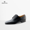 Chaussure de danse large en cuir noir pour homme - Werner Kern